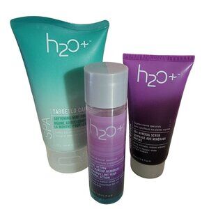 H2O+ Beauty Bundle Lot of 3 Full Size Products